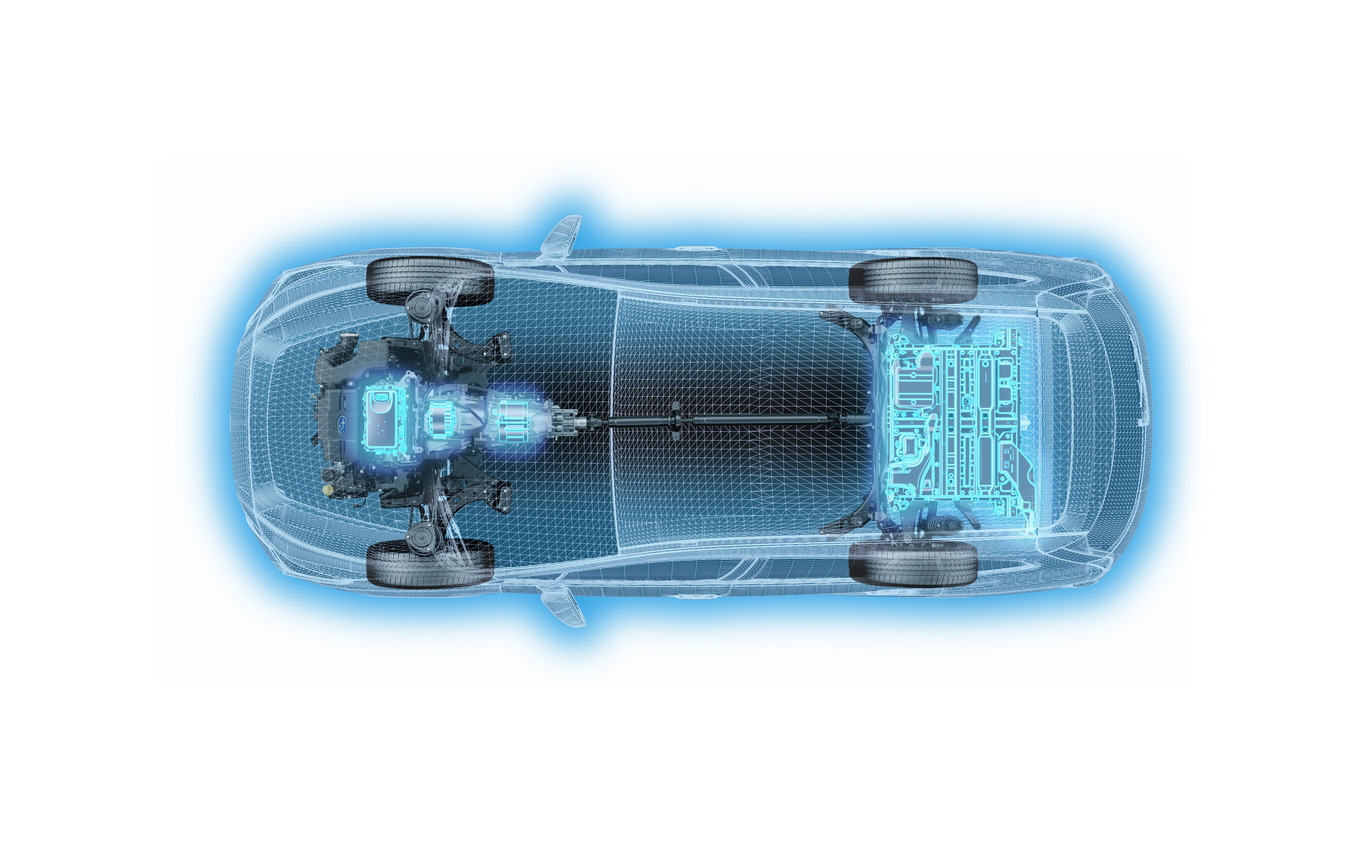 スバル『レヴォーグ レイバック』の「e-BOXER」（ストロングハイブリッド）搭搭載車