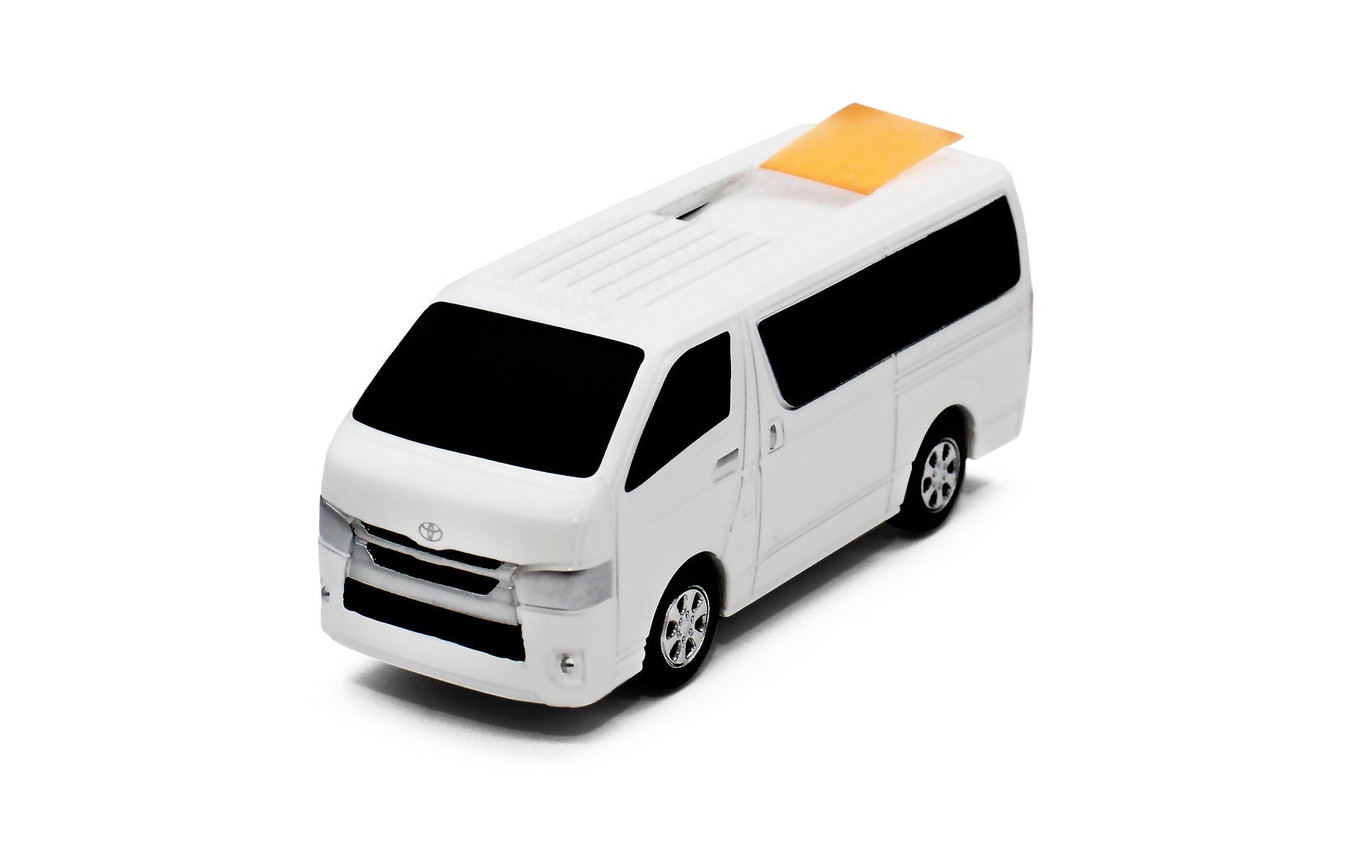 トヨタ自動車公認ライセンス商品『ハイエース型ふせんホルダー』