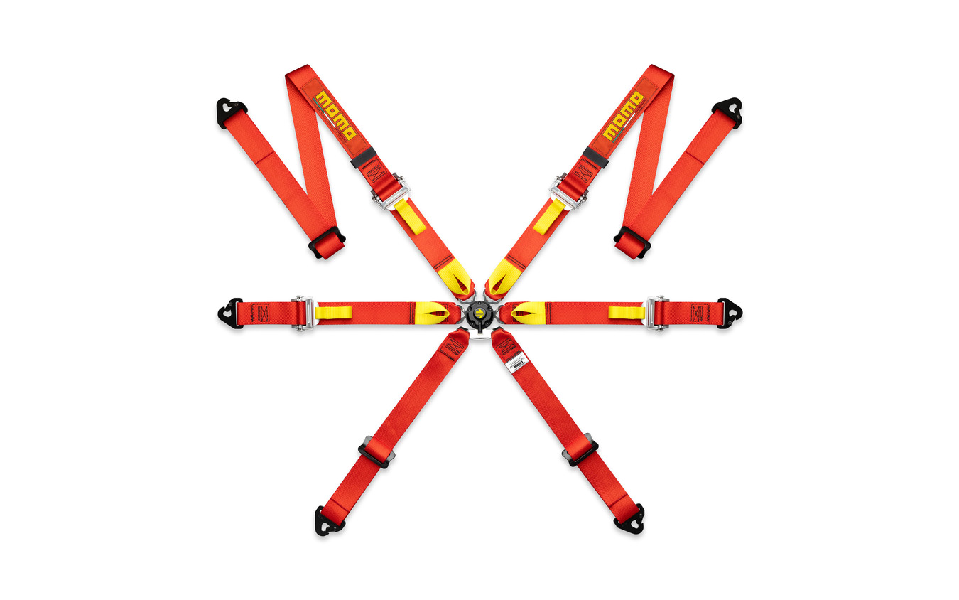 MOMO PRO RACING 6P（レッド）