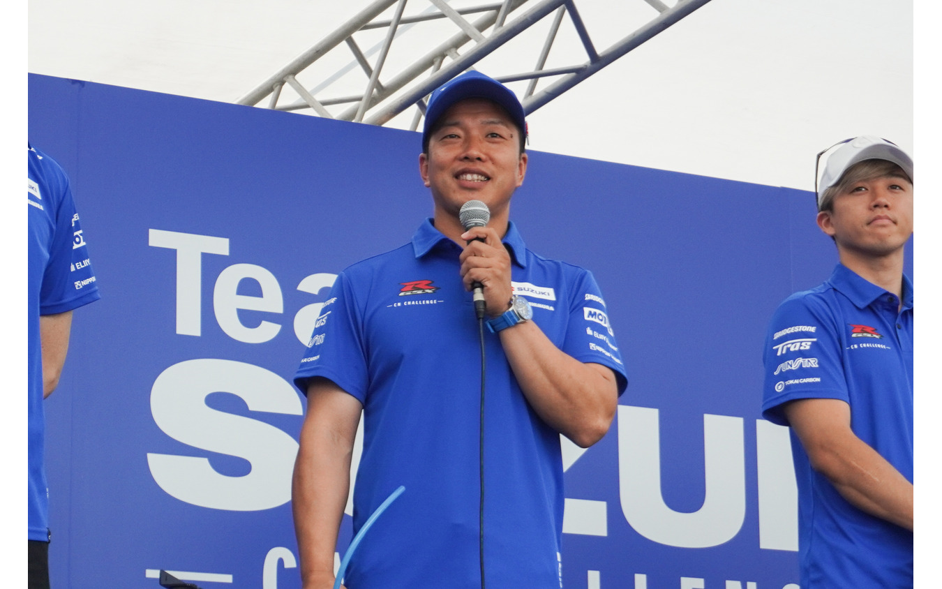 チームスズキCNチャレンジ 津田拓也選手
