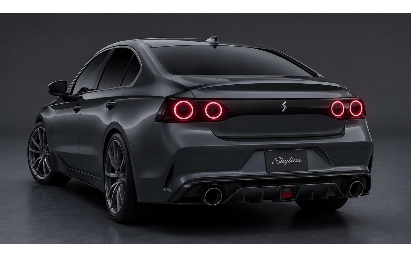 日産 スカイライン 次期型の予想CG