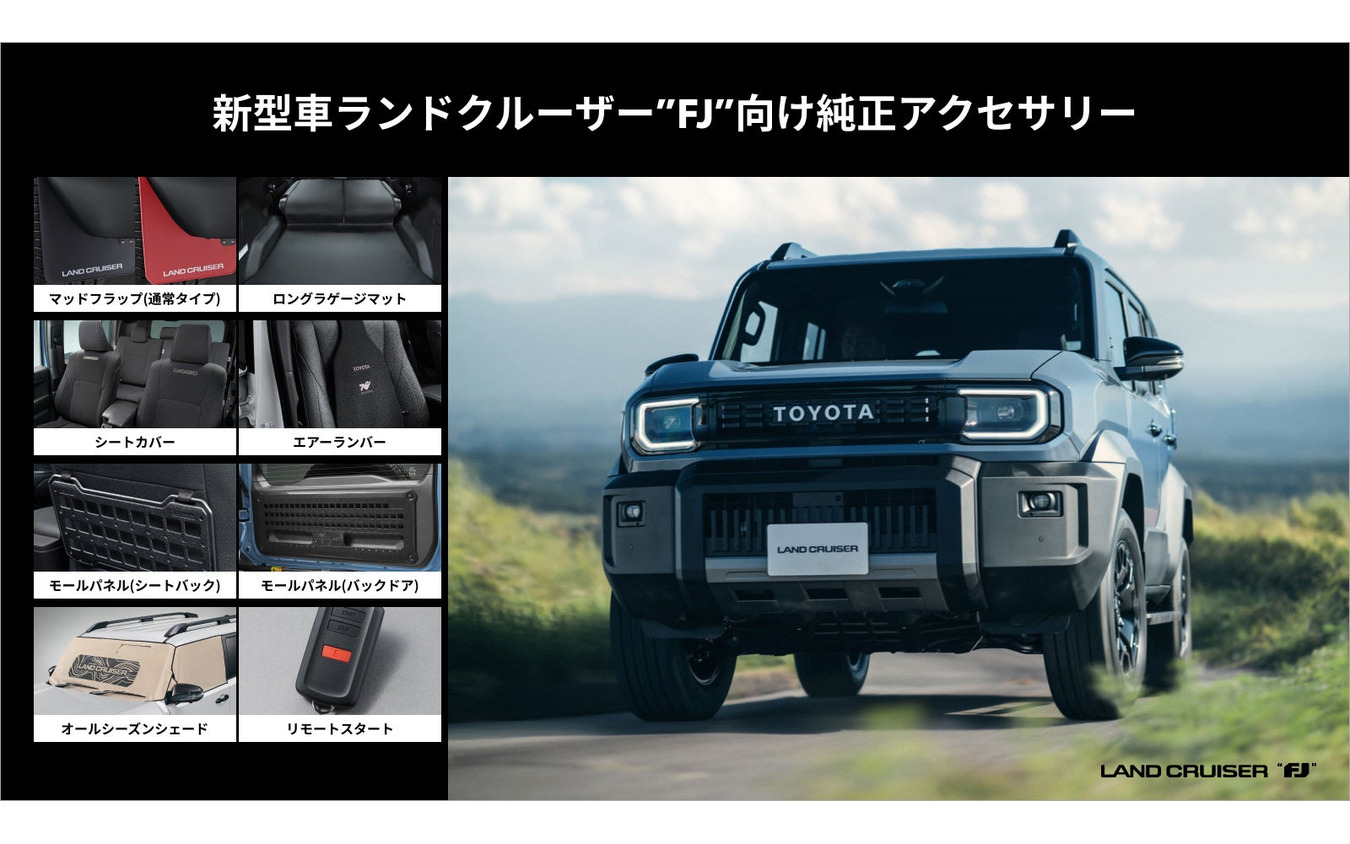 ランドクルーザーFJ向けアイテム