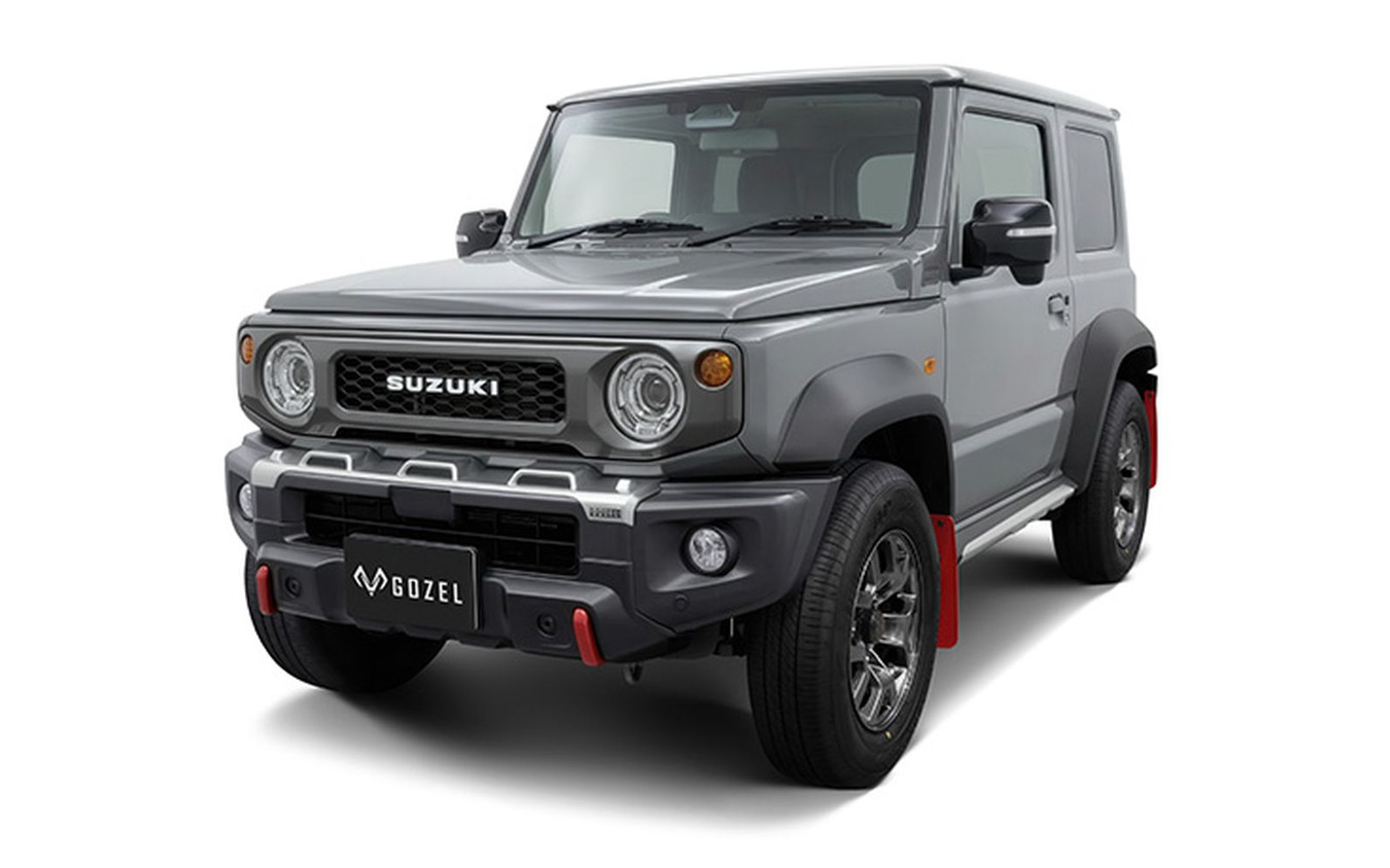 「ジムニー シエラ」用AWIN製GOZELパーツ装着車