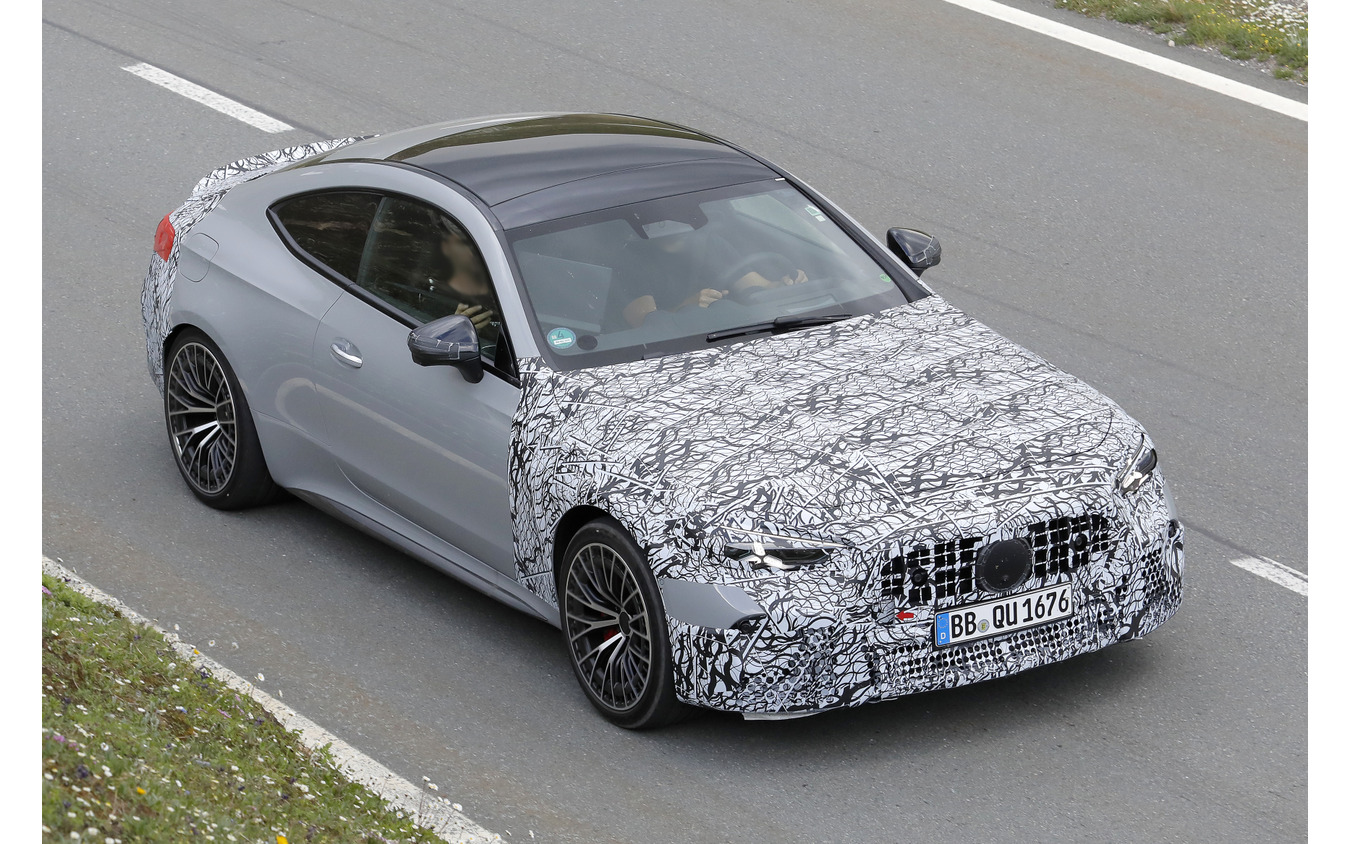 メルセデスAMG CLE63 新型のプロトタイプ