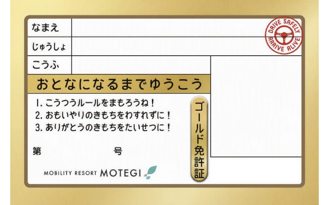 得点に応じて「仮免許」「グリーン」「ブルー」「ゴールド」のライセンスを発行（イメージ）