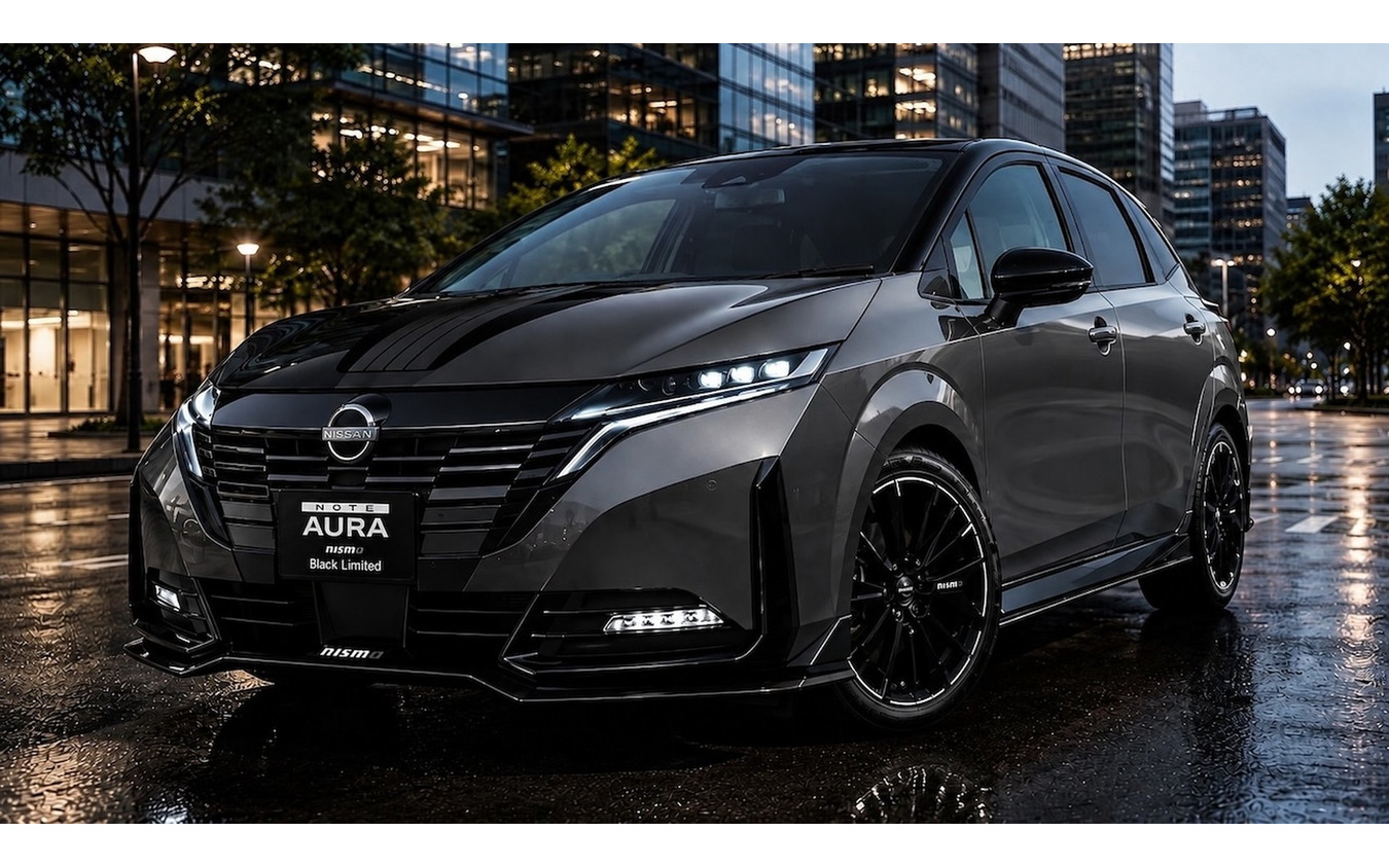 日産 ノートオーラ NISMO Black Limited の予想CG