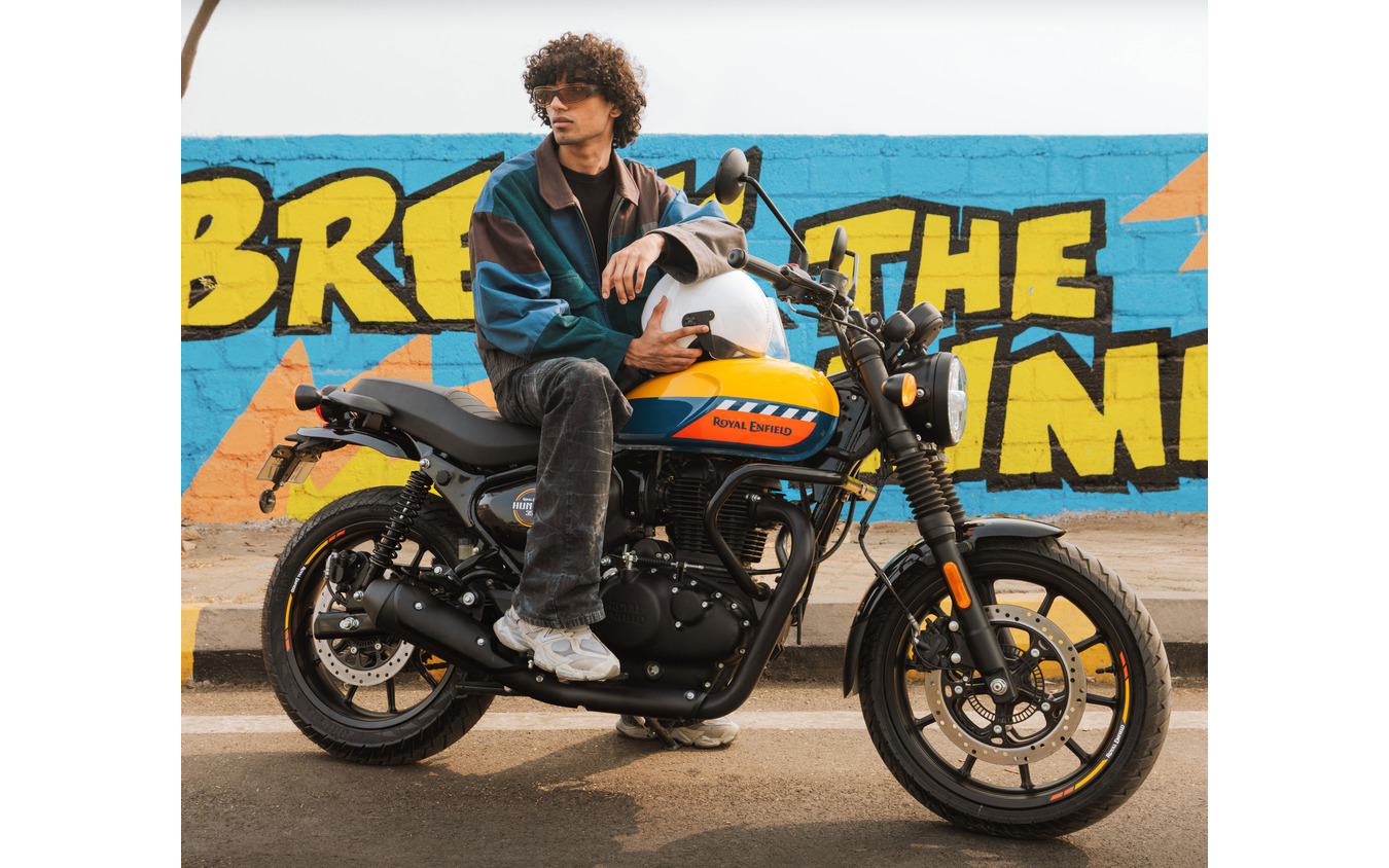 ロイヤルエンフィールド『ハンター350』ムンバイ・イエロー