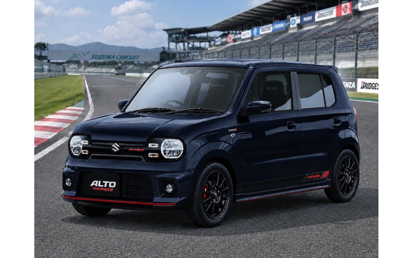 スズキ アルトワークス 新型の予想CG