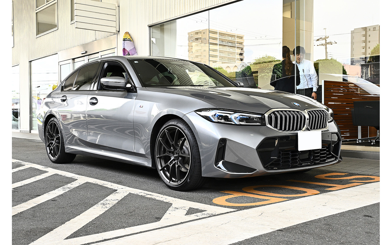 比較試乗に使用されたBMW 320d Mスポーツ