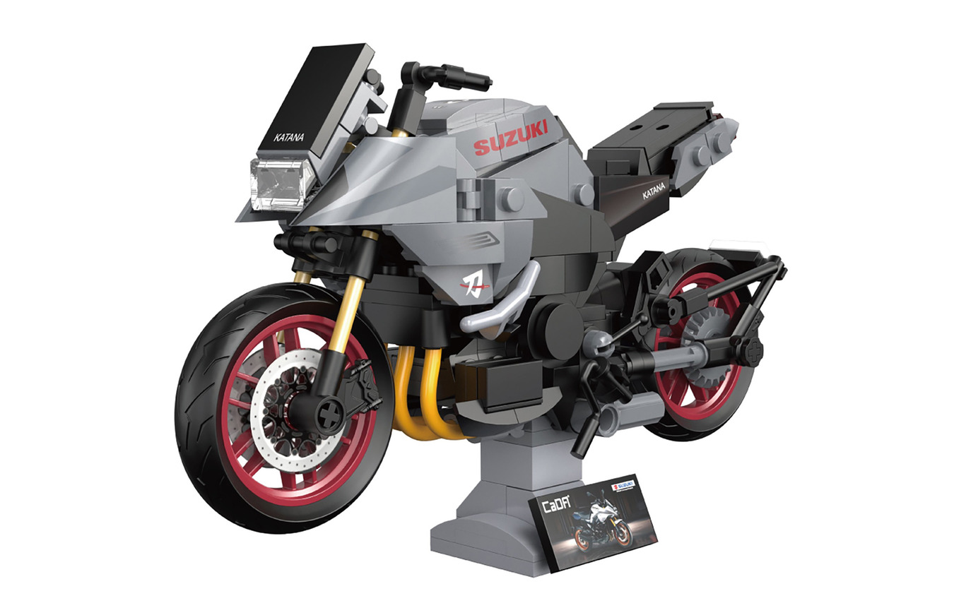 スズキ『カタナ』1/12スケールブロックキット「CaDA SUZUKI Katana C62052W」