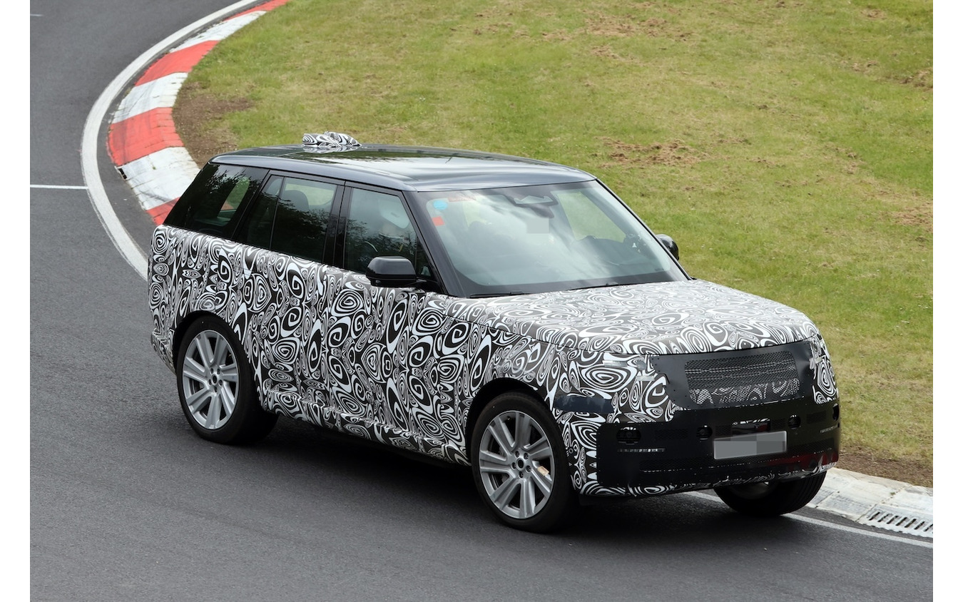 レンジローバー 改良新型のプロトタイプ