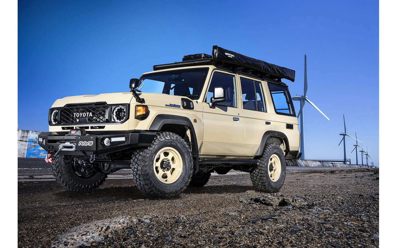 レイズ ボルクレーシング TE37XT LTD × トヨタ ランドクルーザー70