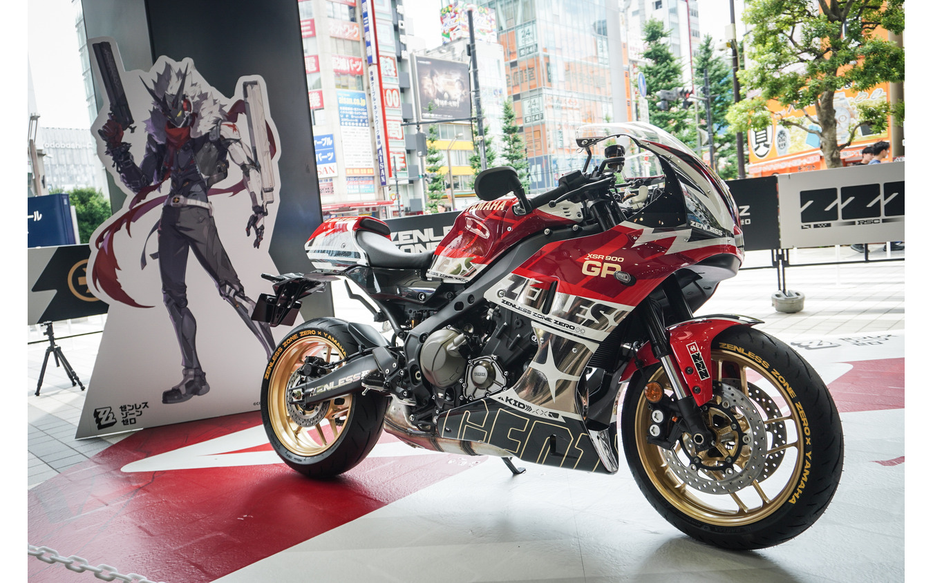 『ゼンレスゾーンゼロ』コラボ仕様のヤマハ『XSR900 GP』