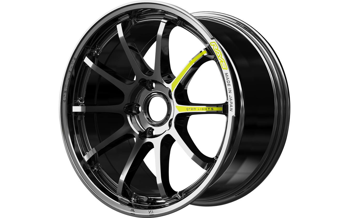 RAYS gramLIGHTS 57NR LIMITED（レイズブラックメタルコート）