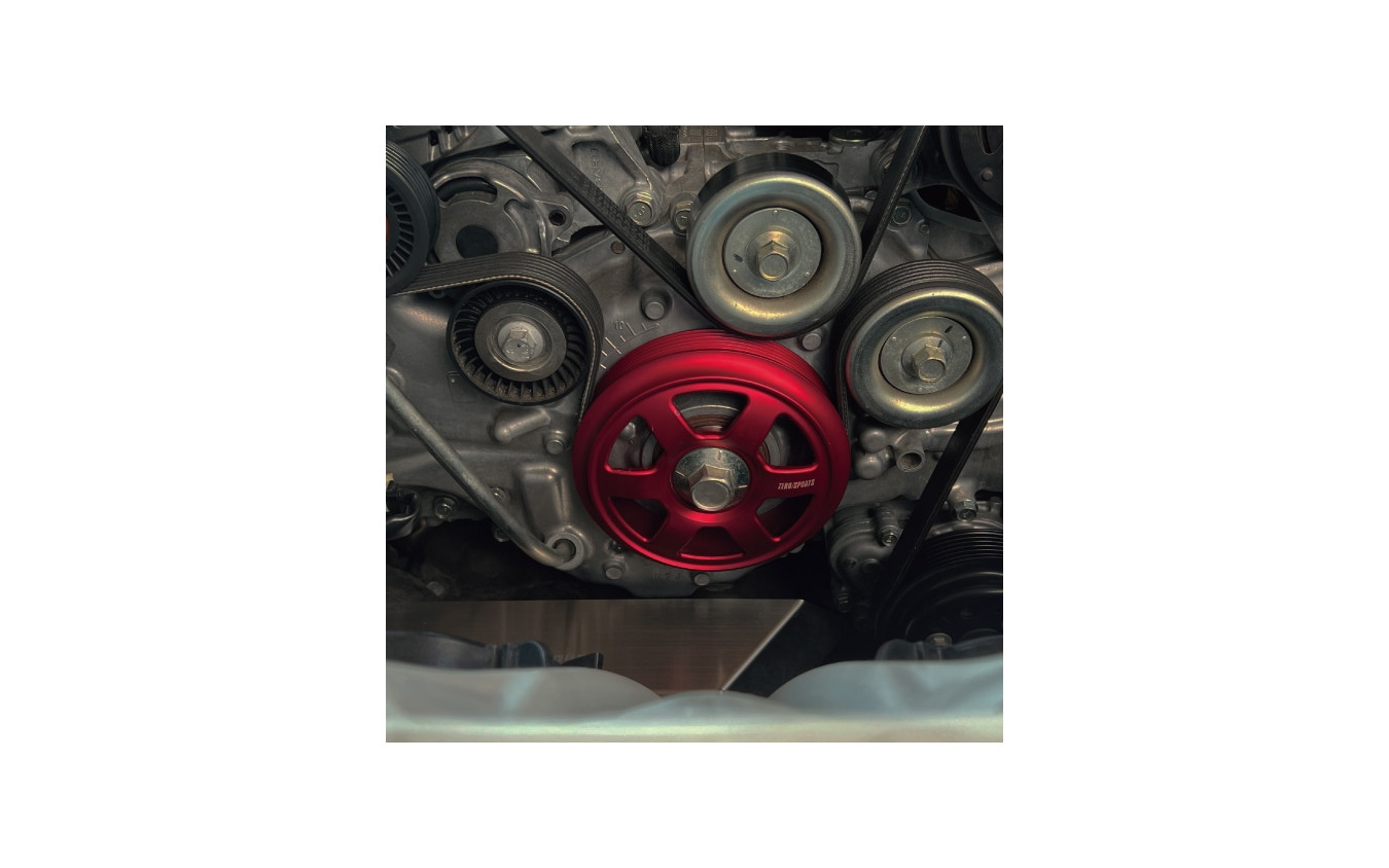 ゼロスポーツから『BRZ/GR86』用ライトウェイト・クランクプーリー発売