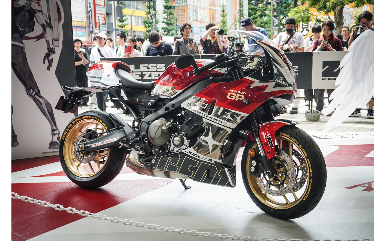 『ゼンレスゾーンゼロ』コラボ仕様のヤマハ『XSR900 GP』