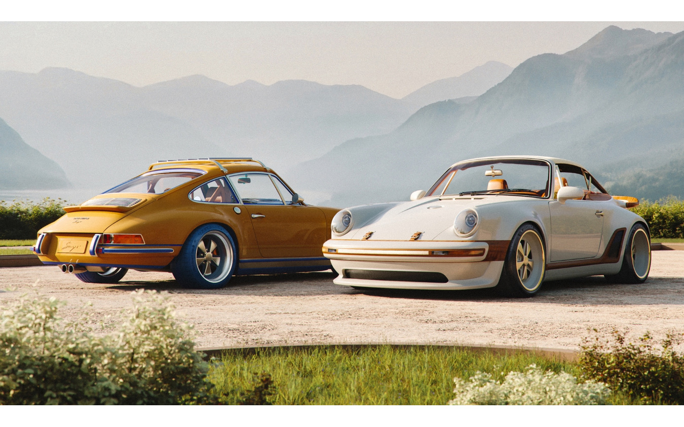 ルイ・ヴィトンとシンガーによる特別なポルシェ『911』