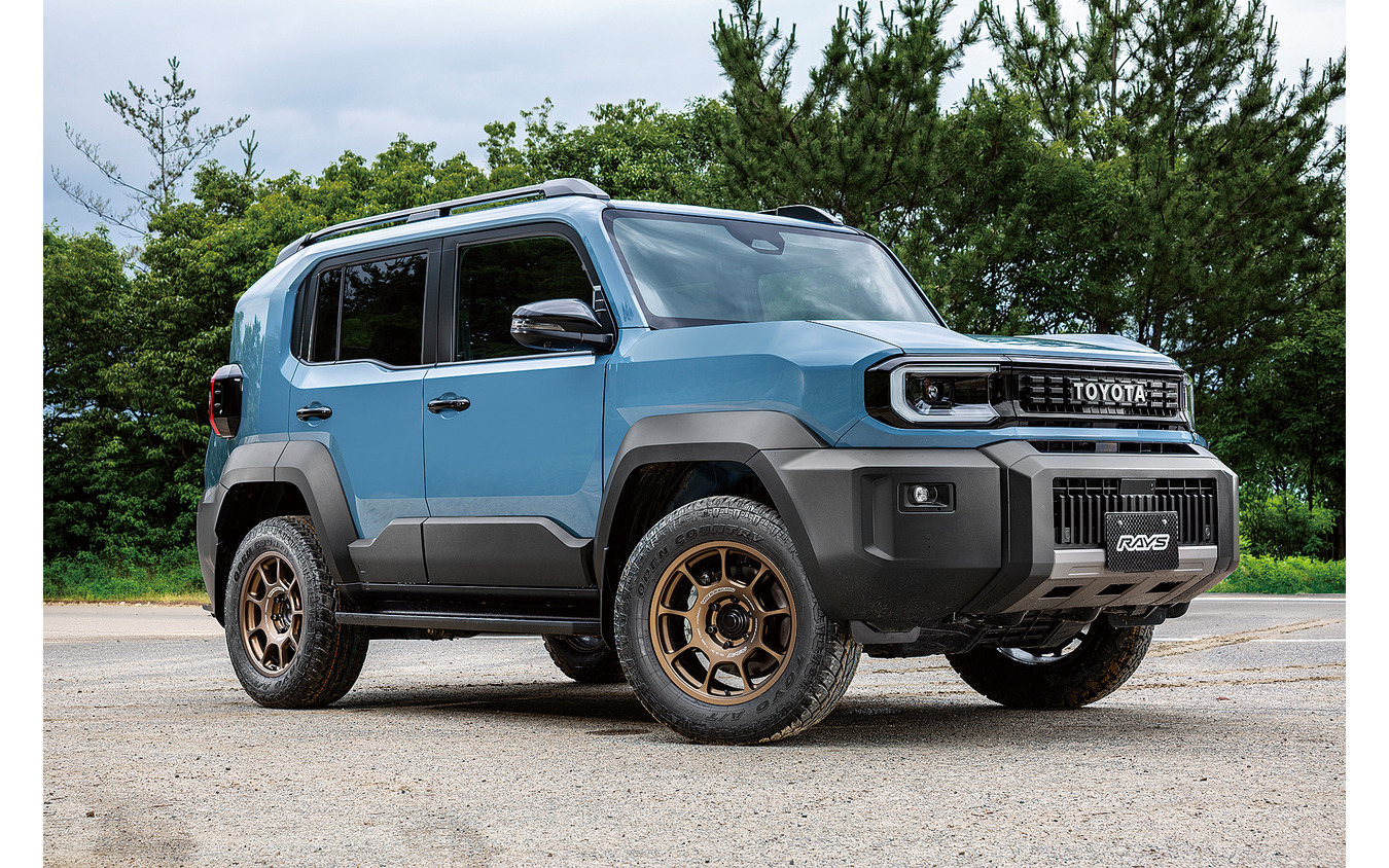レイズ ボルクレーシング ZE40X（ブロンズアルマイト） × トヨタ ランドクルーザー FJ
