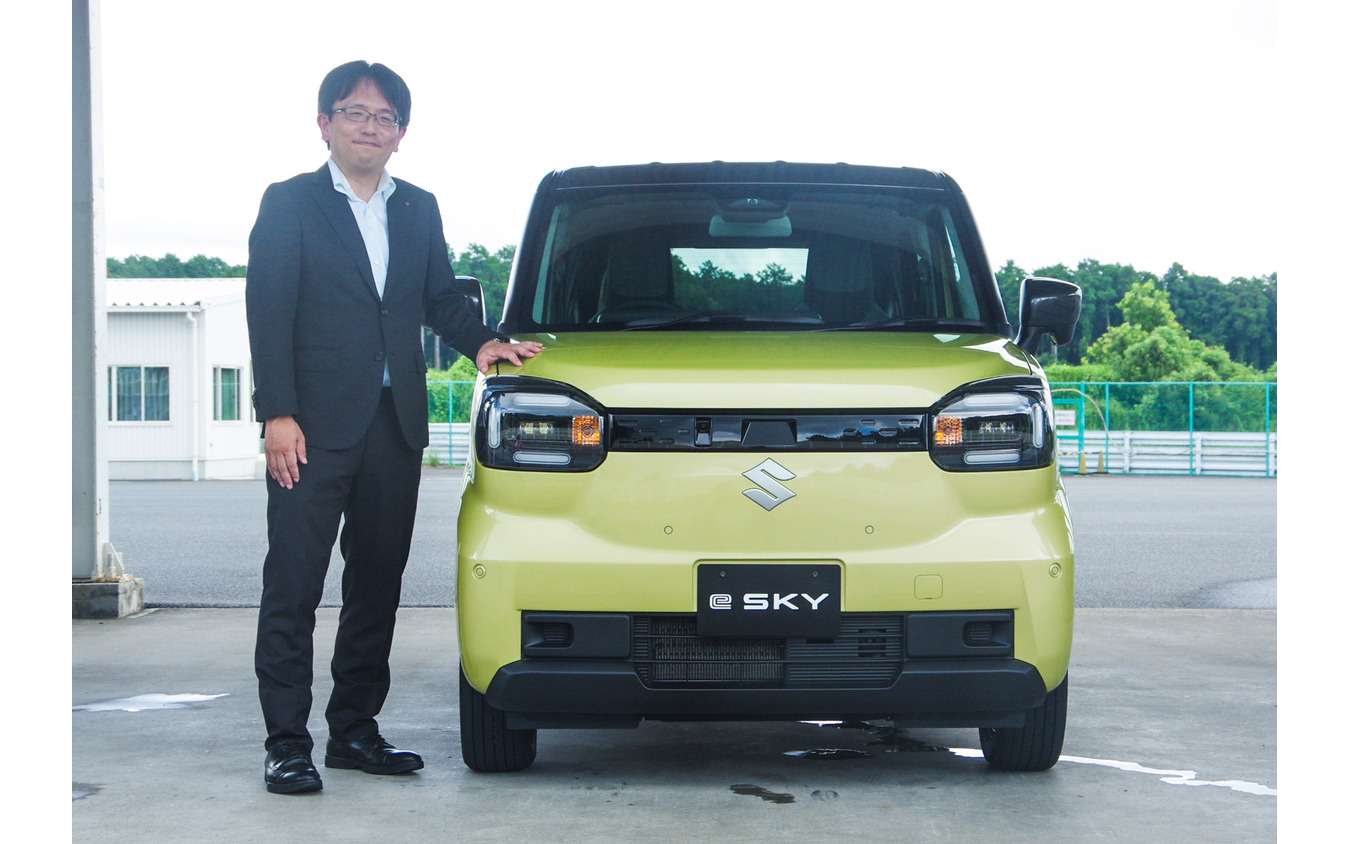スズキ e SKY（eスカイ）開発責任者の津幡和幸さん