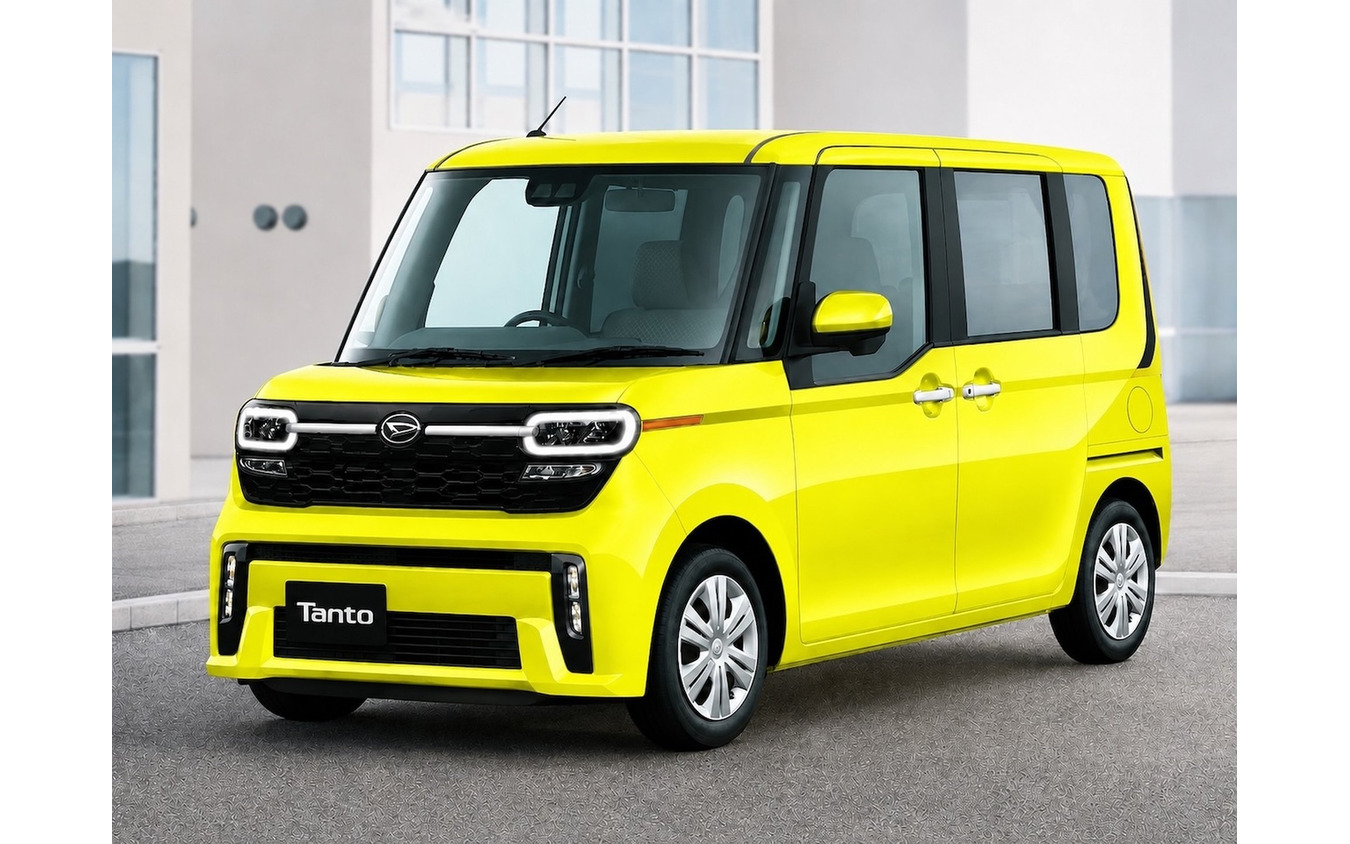 ダイハツ タント 次期型の予想CG