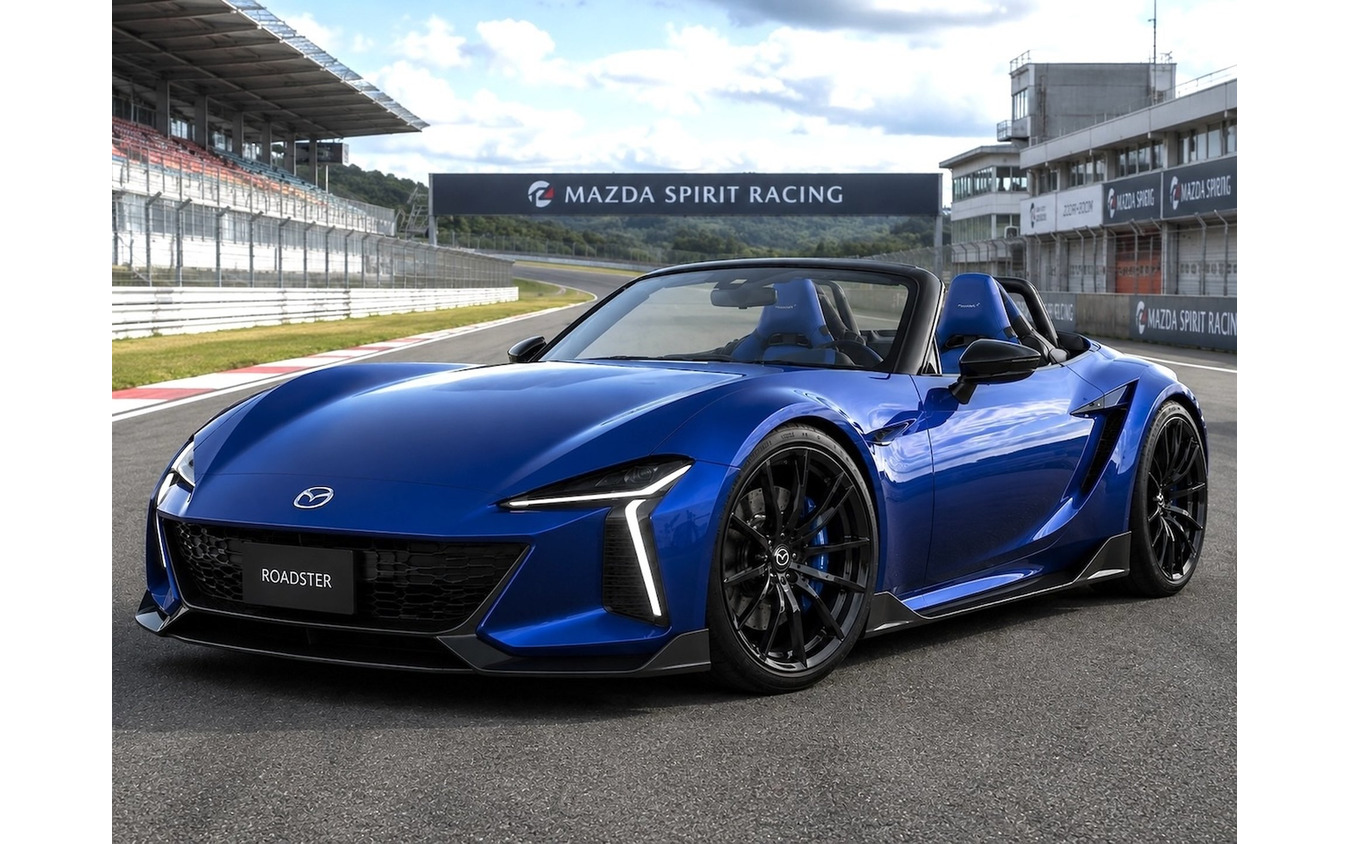 マツダ FRスポーツカー の予想CG