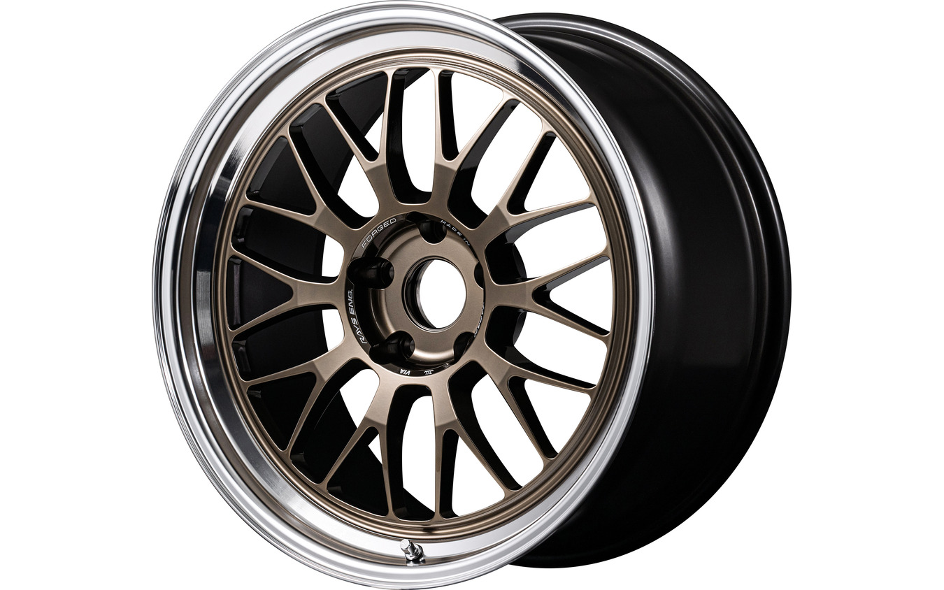 RAYS VOLK RACING 21A spec-SR（シャイニングブロンズメタル／リムDC）