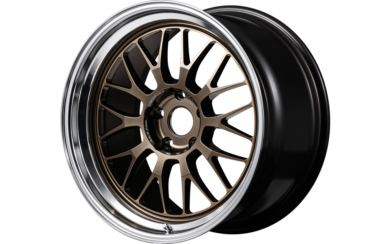 RAYS VOLK RACING 21A spec-SR（シャイニングブロンズメタル／リムDC）