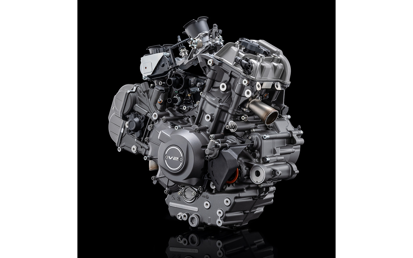 ドゥカティの新世代890cc V型2気筒エンジン