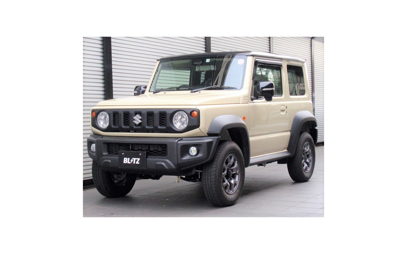ブリッツ DAMPER ZZ-Rリフトアップモデル　ジムニーシエラ装着例（基準車高：フロント 35mmアップ / リア 35mmアップ）