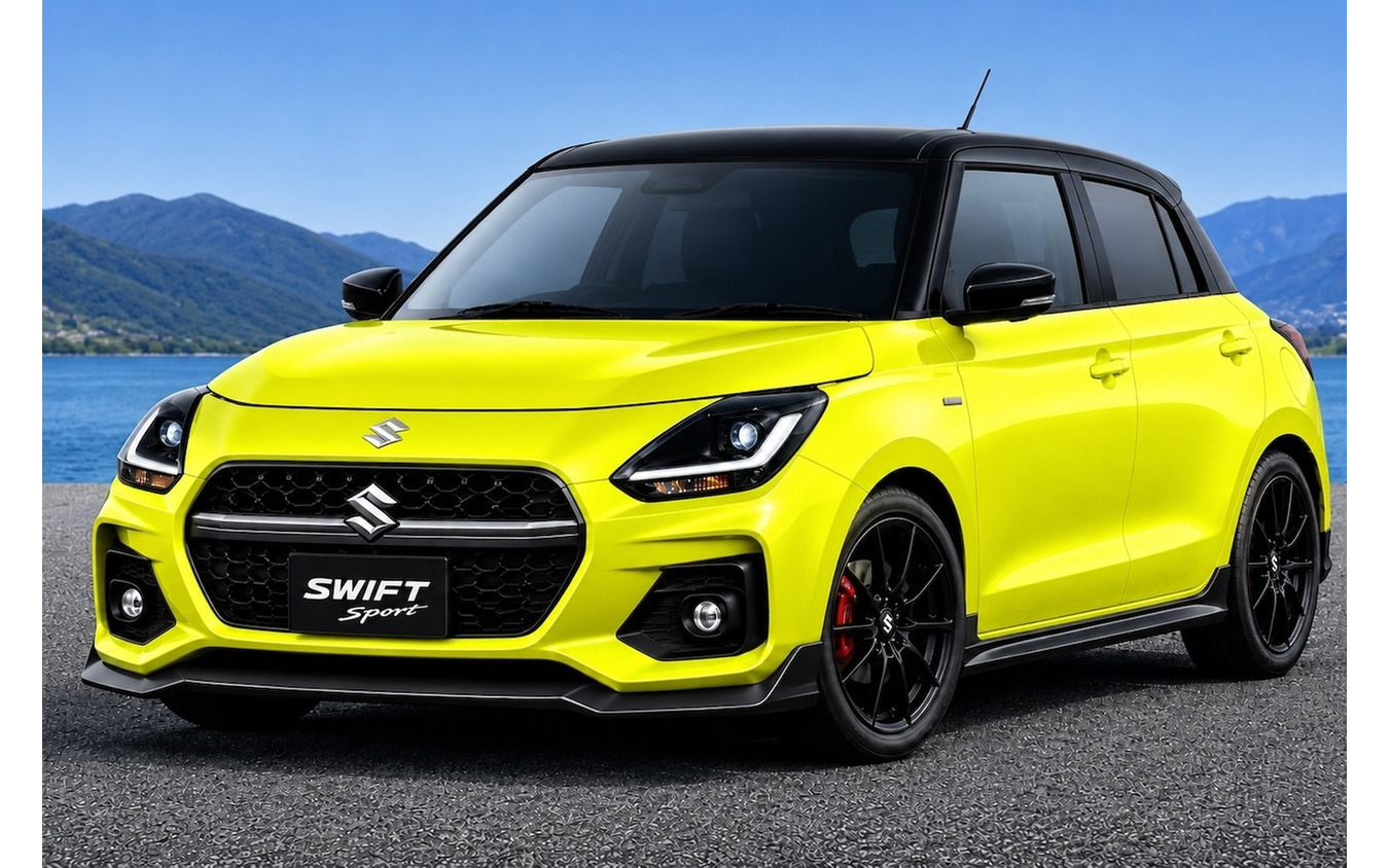 スズキ スイフトスポーツ 新型の予想CG