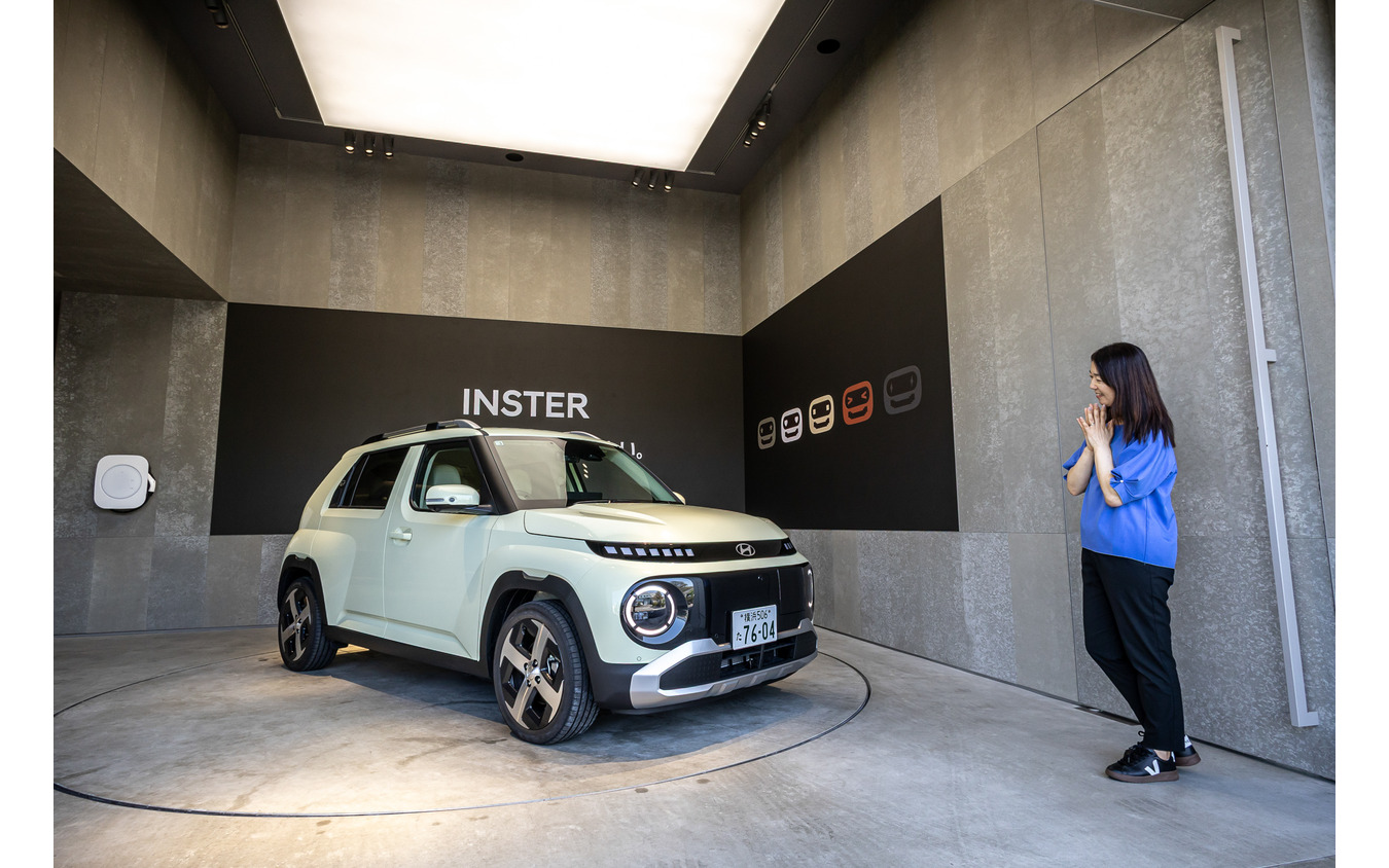 ヒョンデ・カスタマー・エクスペリエンス・センター横浜（CXC横浜）の納車室
