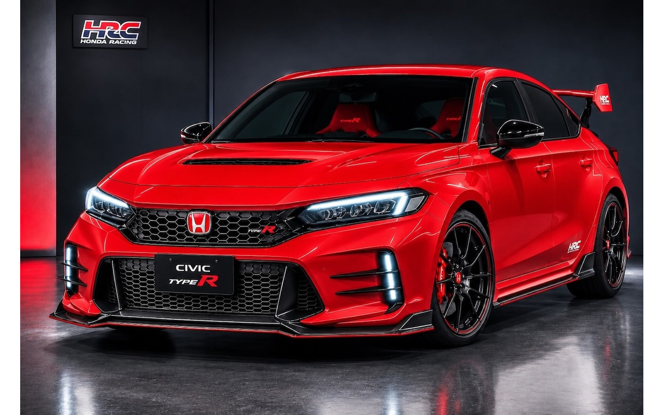 ホンダ シビックタイプR HRC の予想CG