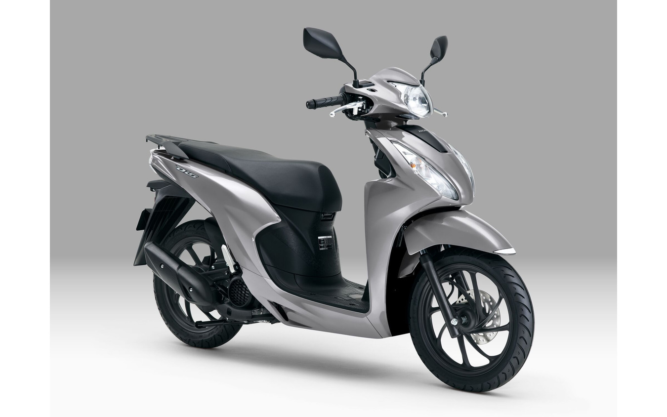 ホンダ Dio110・ベーシック（マットテクノシルバーメタリック）