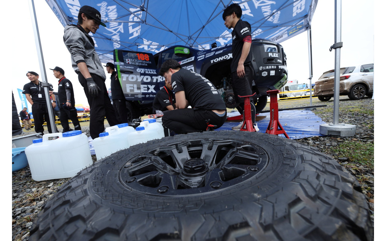 哀川翔率いるFLEX SHOW AIKAWA Racingチーム（ラリー北海道2026）