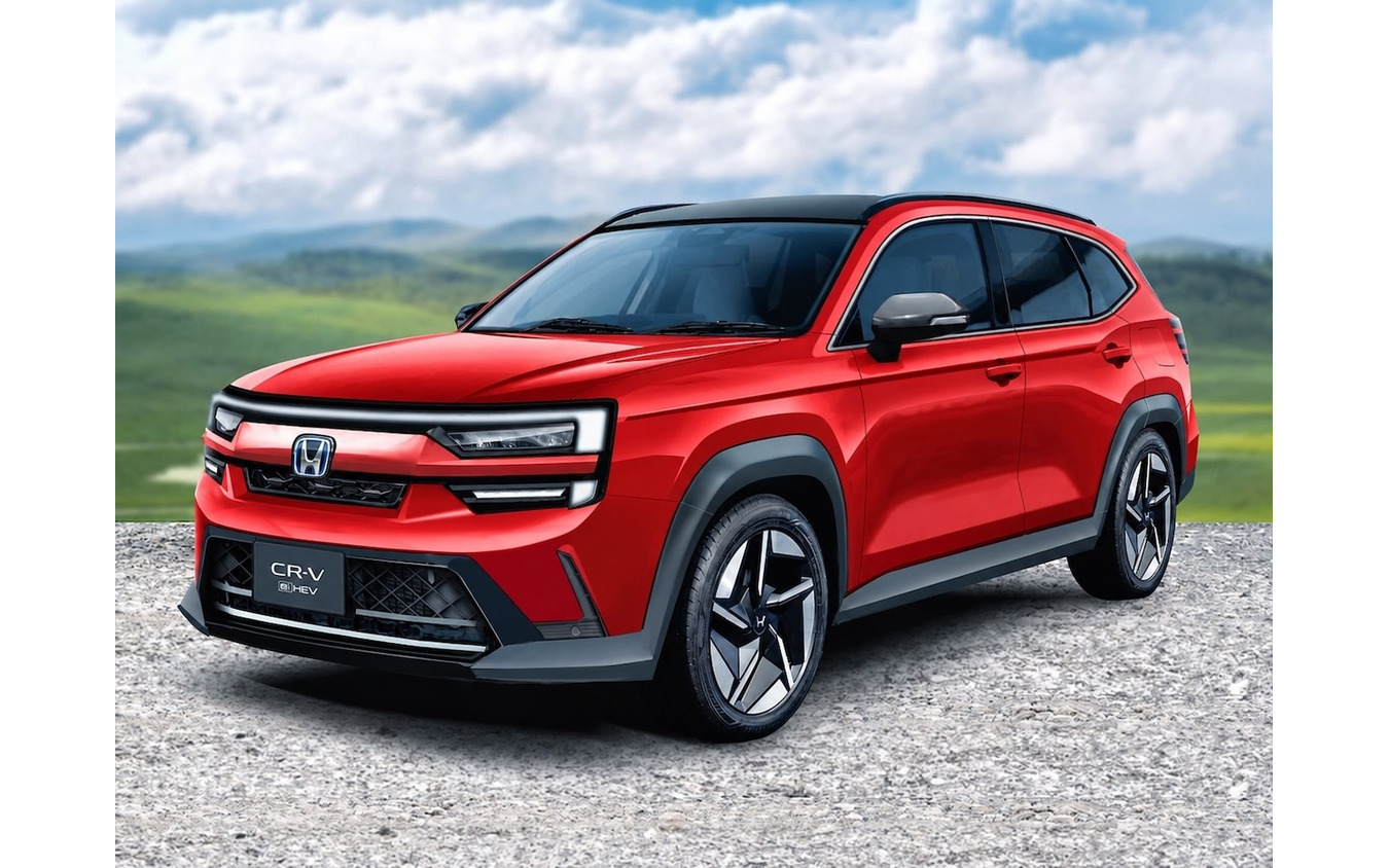 ホンダ CR-V 次期型の予想CG
