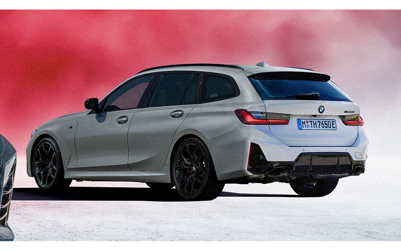 BMW M340i xDriveツーリングの「ブラック・パッケージ」