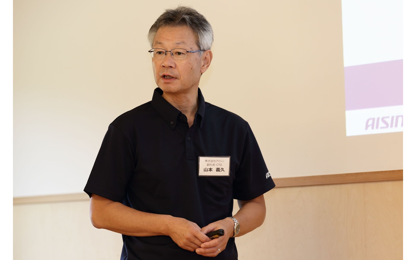 アイシン副社長・CTOの山本義久氏
