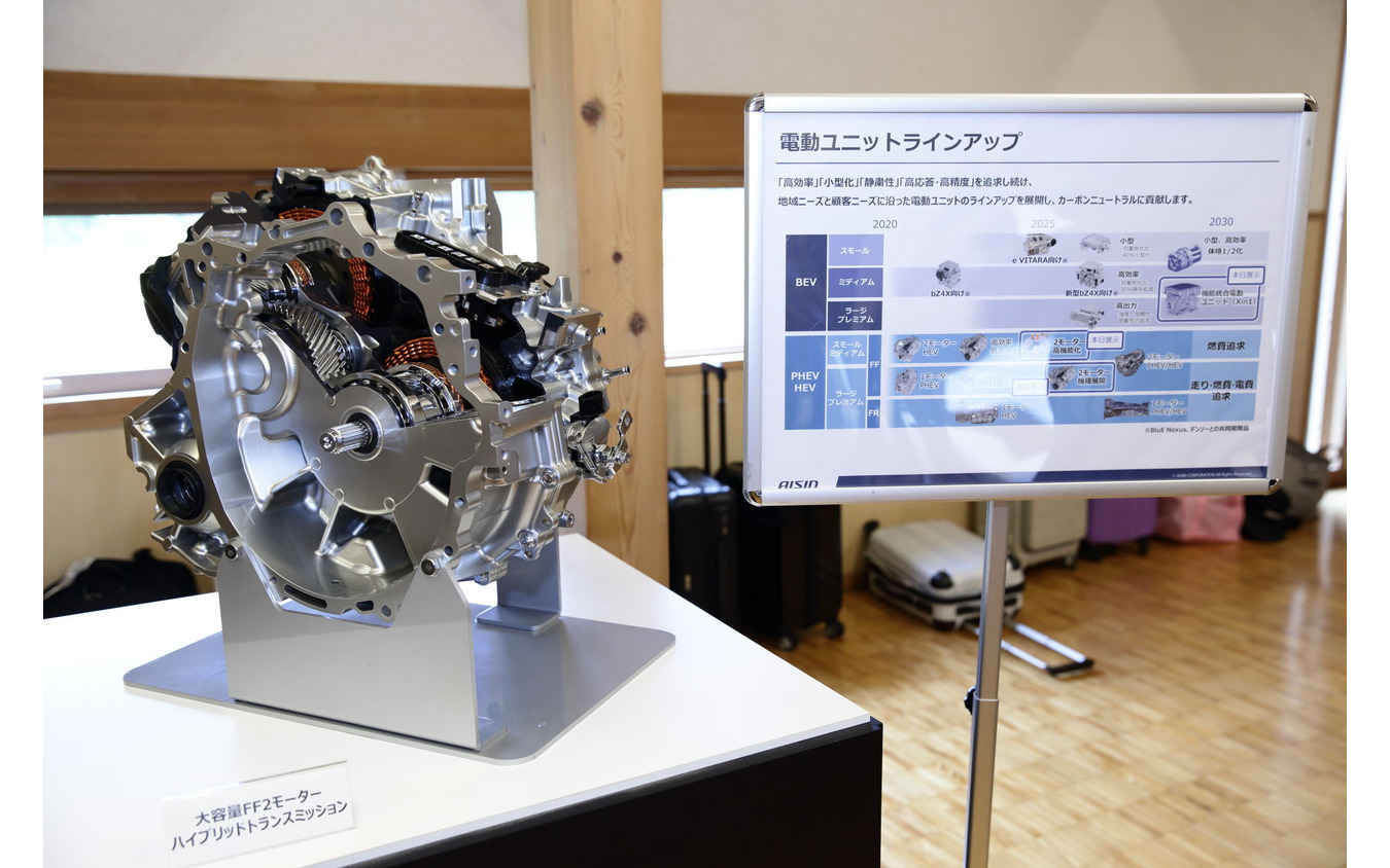 大容量FF2モーターハイブリッドトランスミッション
