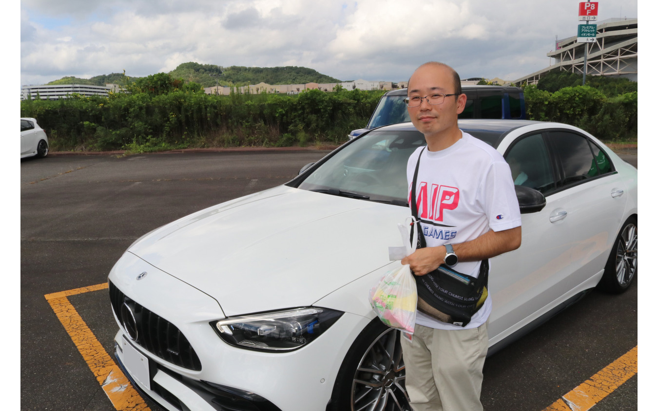 AV関西デモカー、メルセデスAMG C43を試聴した@SHINOさん