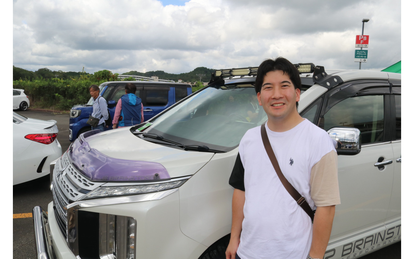 AV関西デモカー 三菱デリカD:5を試聴したハッティーさん