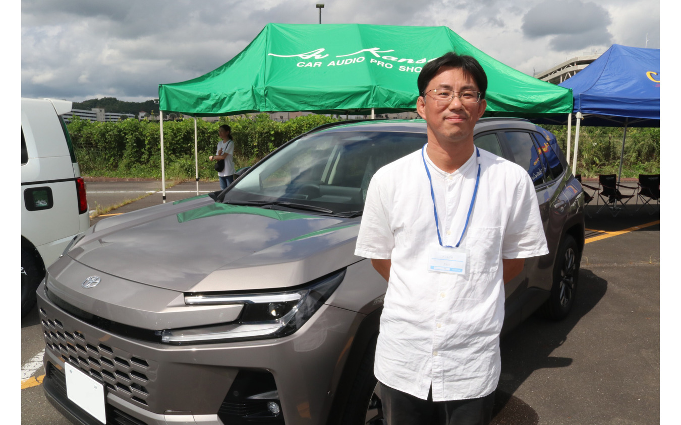 イーストデモカー、トヨタRAV4を試聴したフィルごまさん