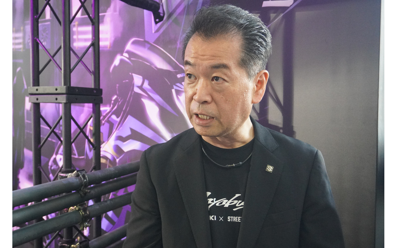 スズキ 二輪事業本部長の伊勢敬常務