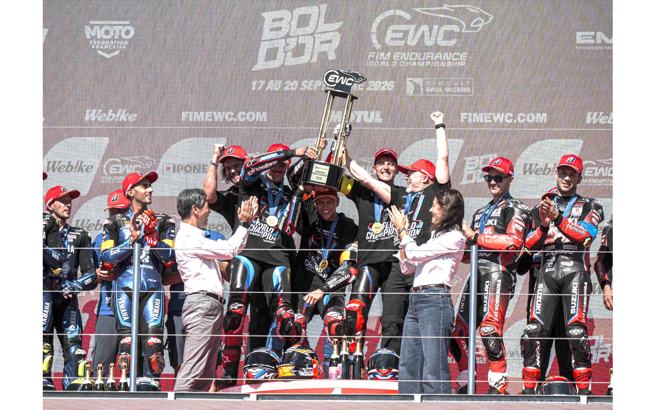 2026 EWCシリーズチャンピオン獲得チーム・BMWモトラッド ワールドエンデュランスチーム