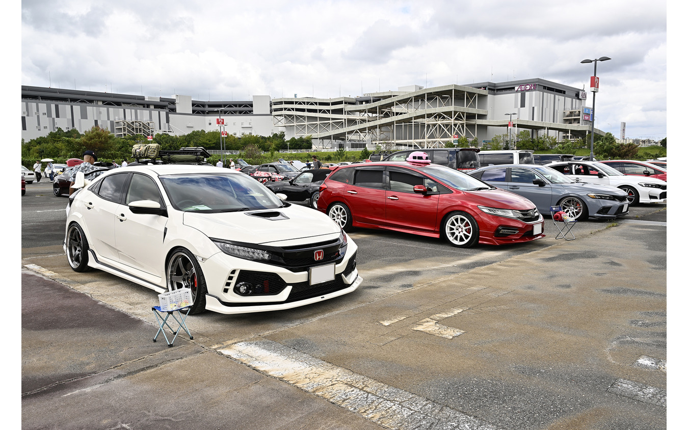 ホンダ車エリア…CARTUNE ALL USERS MEET神戸