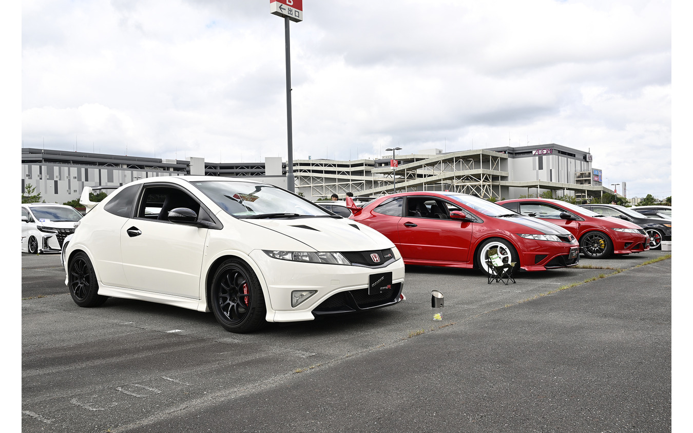 ホンダ車エリア…CARTUNE ALL USERS MEET神戸