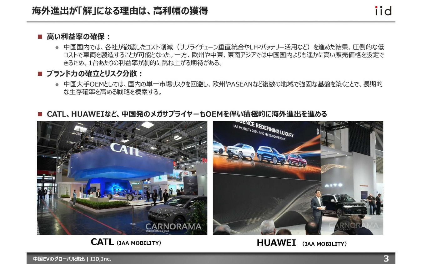 【調査レポート】中国EVのグローバル進出：欧州・ASEAN・日本で何が起きるのか