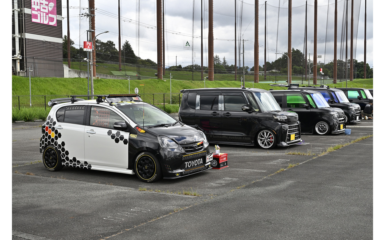 軽自動車エリア…CARTUNE ALL USERS MEET神戸