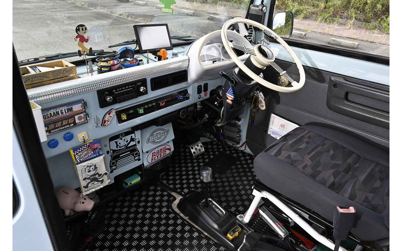 custom-おやぢさん　ミラウォークスルーバン…CARTUNE ALL USERS MEET神戸