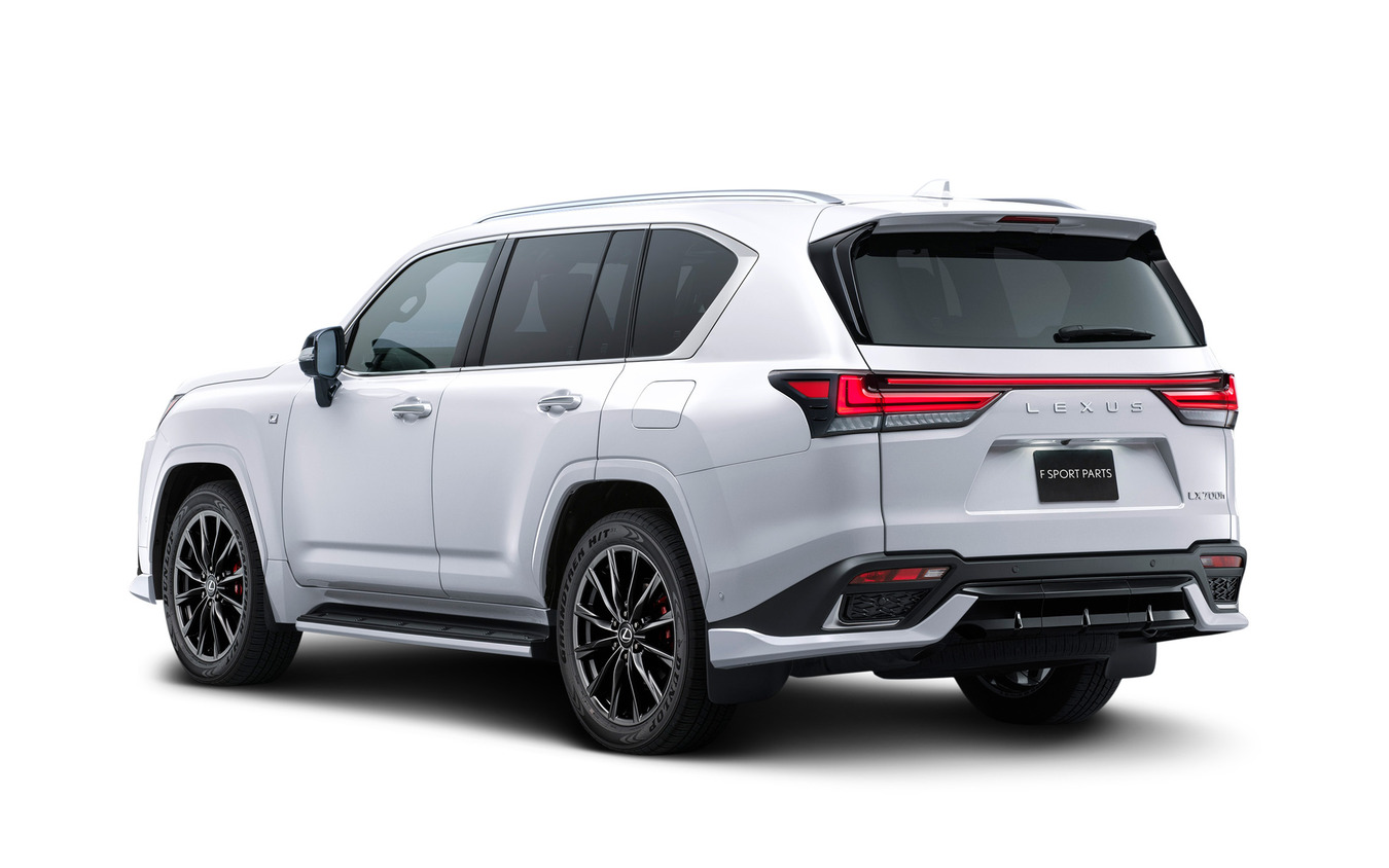 レクサス『LX』改良モデル向け「F SPORT PARTS」