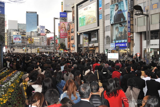 東北地方太平洋沖地震 都心に帰宅難民 レスポンス Response Jp